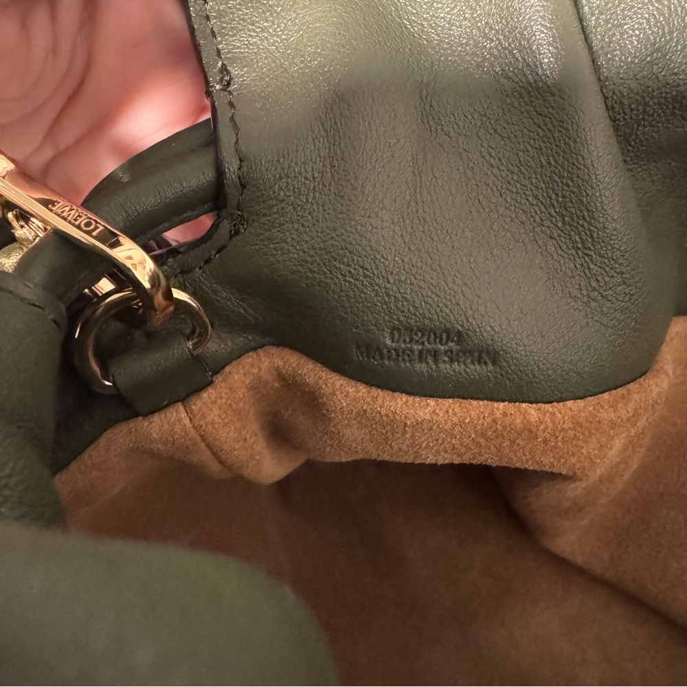 SOLD Loewe Flamenco, Green/ Vintage Khaki - Picture 13 of 14